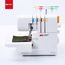 Bai Singer Domestic 4 Threads Overlocking Machine de couture pour ordinateur